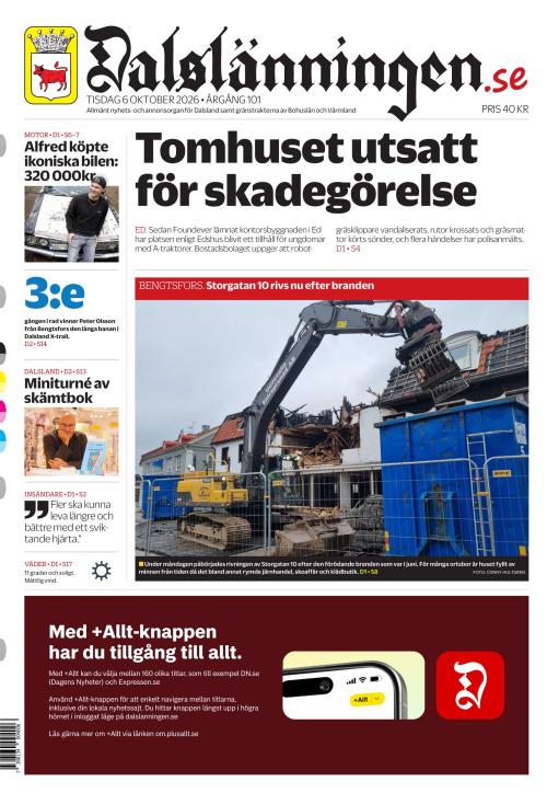 Dalslänningen 6.10.2026