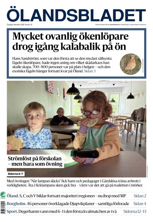 Ölandsbladet 6.10.2026