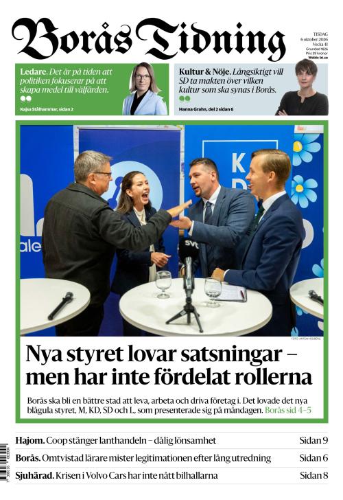 Borås Tidning 6.10.2026