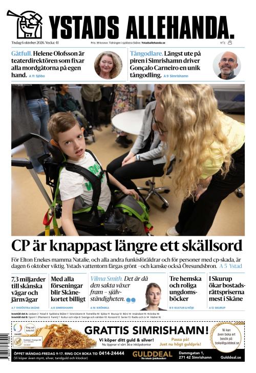 Ystads Allehanda 6.10.2026