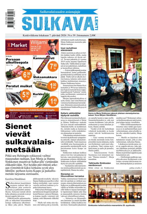 Sulkava-lehti 7.10.2026