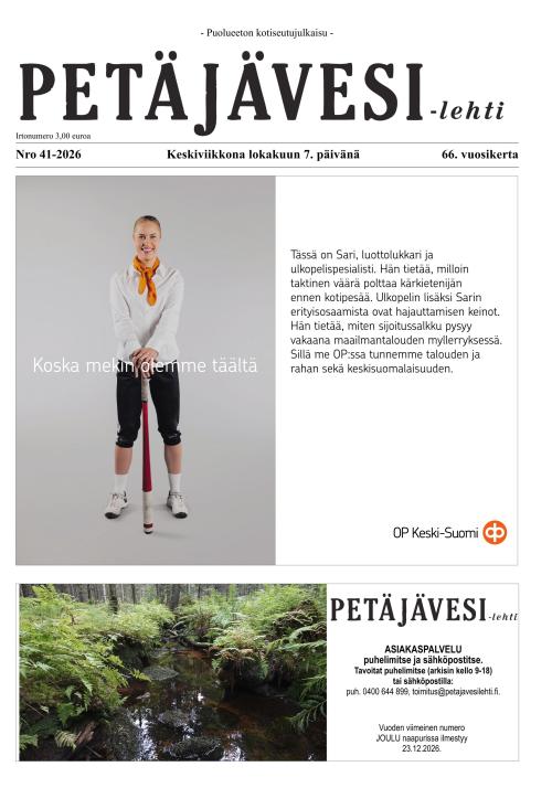 Petäjävesi 7.10.2026