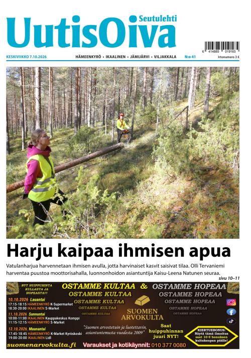 Seutulehti UutisOiva 7.10.2026