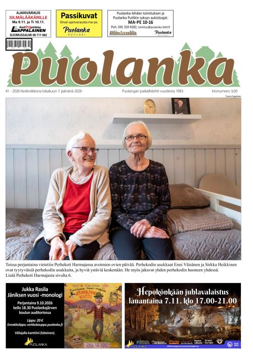 Puolanka-lehti 7.10.2026
