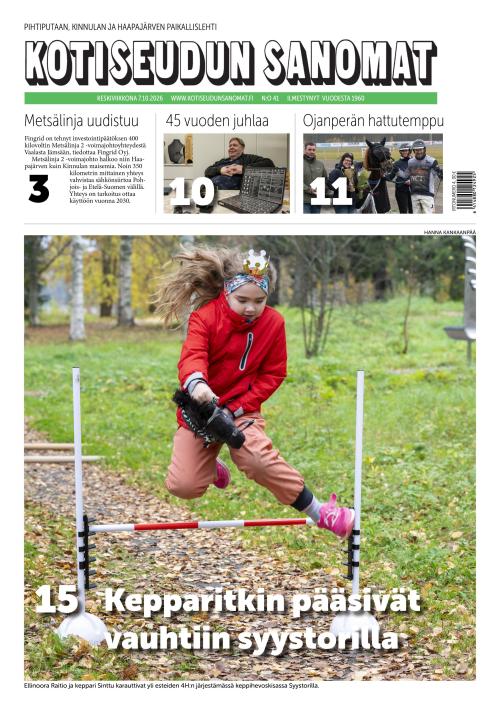 Kotiseudun Sanomat 7.10.2026