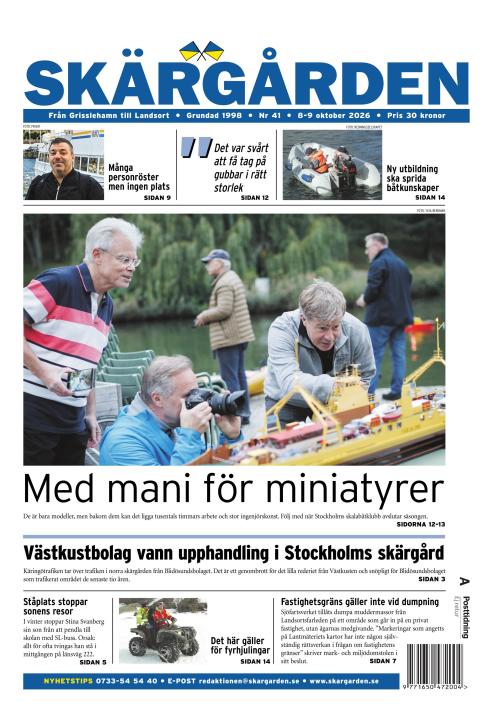 Tidningen Skärgården issue-41/2026