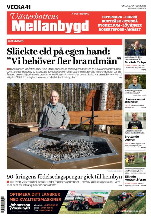 Västerbottens Mellanbygd 7.10.2026