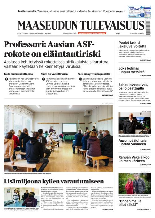 Maaseudun Tulevaisuus 7.10.2026