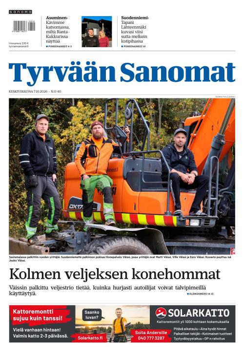 Tyrvään Sanomat 7.10.2026