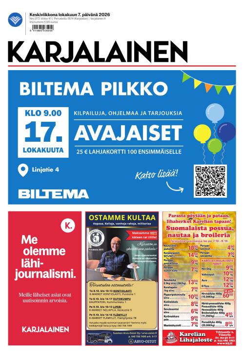 Karjalainen 7.10.2026