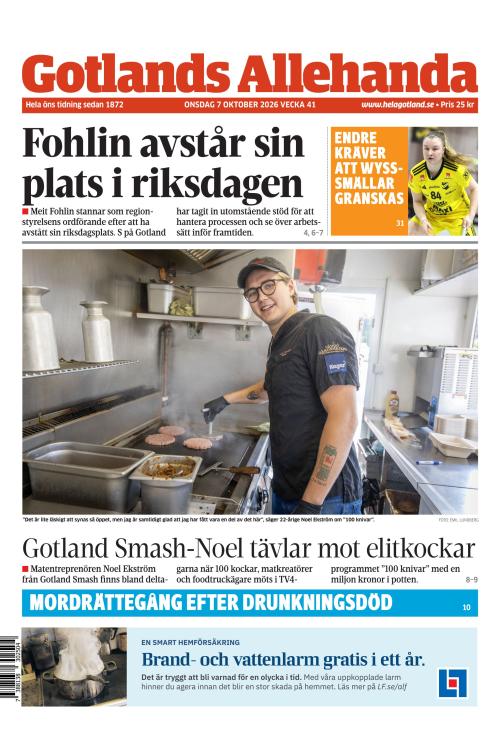 Gotlands Allehanda 7.10.2026