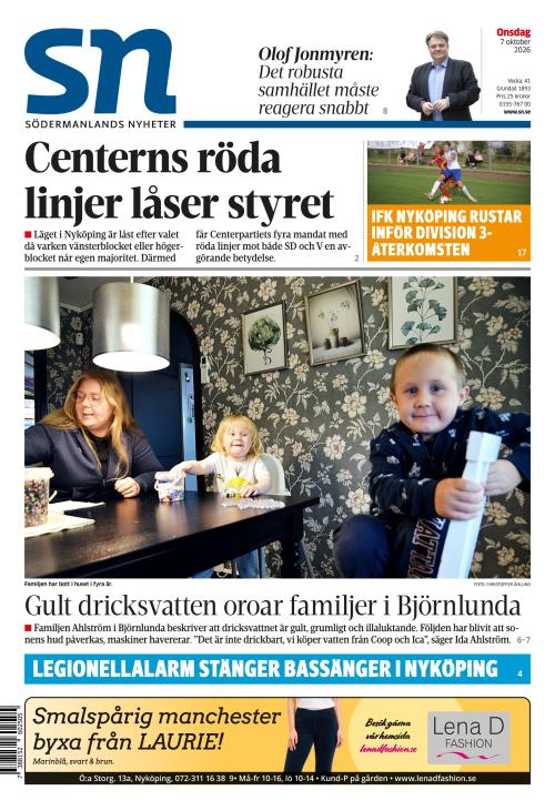 Södermanlands Nyheter 7.10.2026