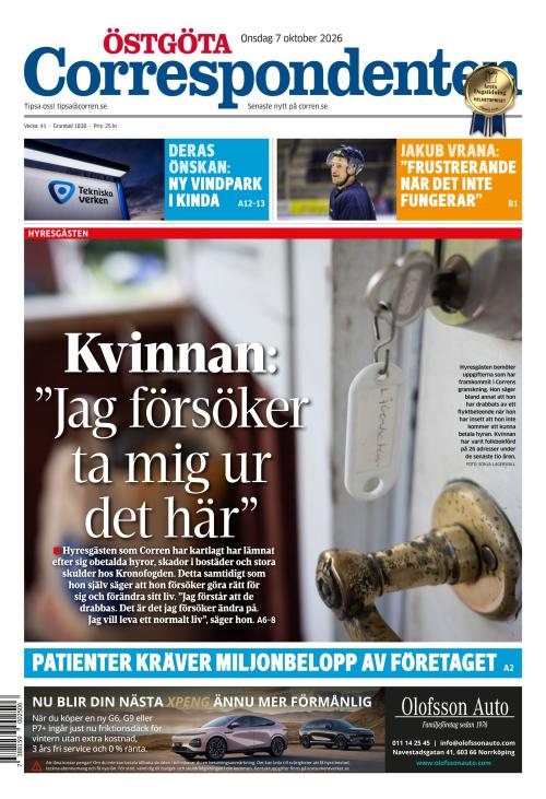 Östgöta Correspondenten 7.10.2026