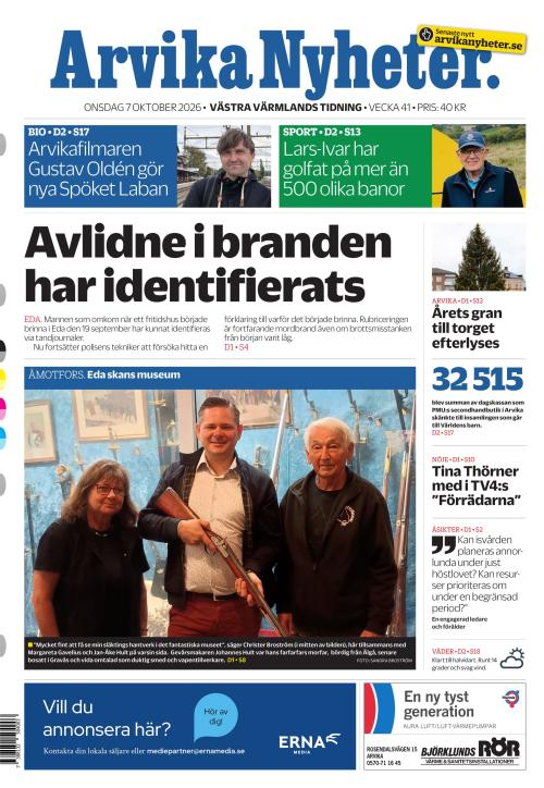 Arvika Nyheter 7.10.2026