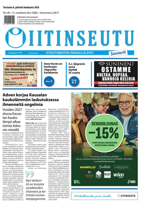 Iitinseutu 8.10.2026