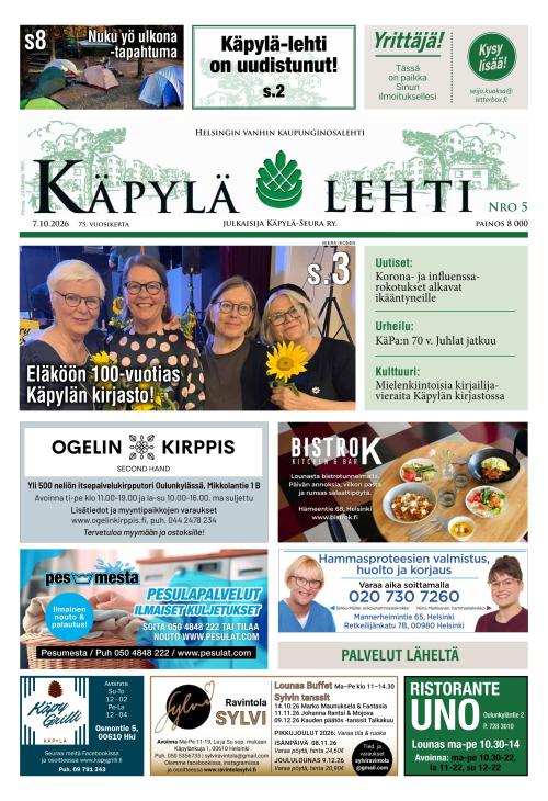 Käpylä-lehti 5/2026