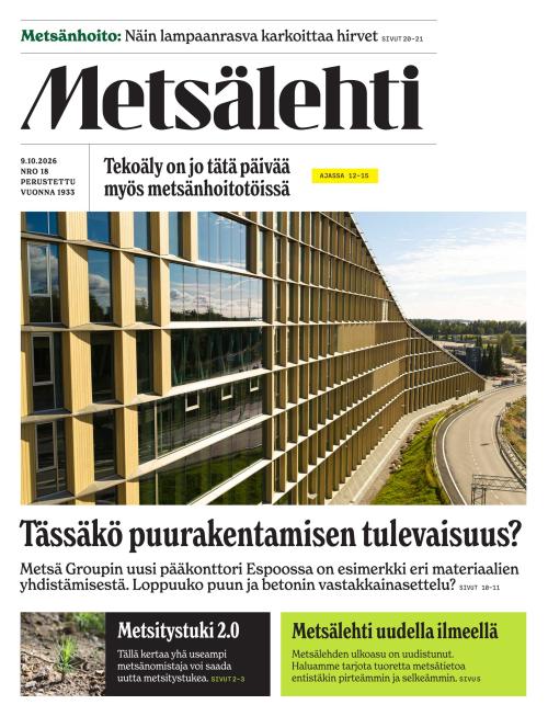 Metsälehti (sis. Makasiini) 18/2026