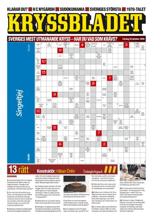 Aftonbladet Lördag 10.10.2026
