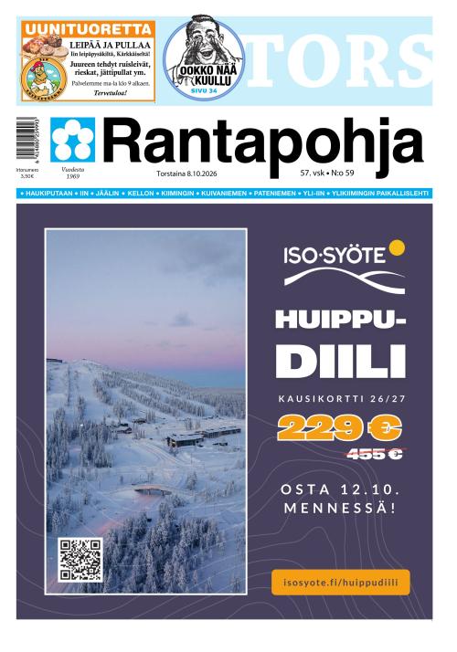 Rantapohja 8.10.2026