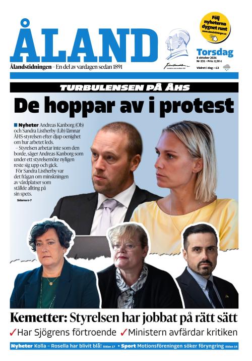 Ålandstidningen 8.10.2026
