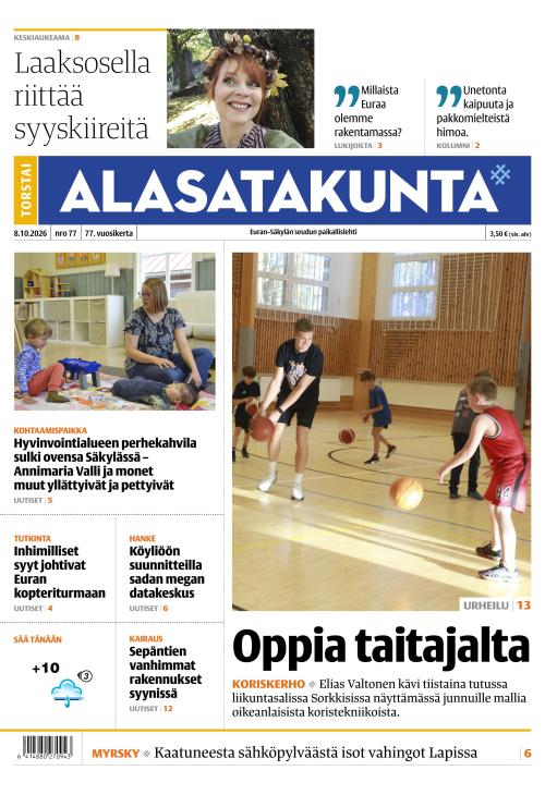 Alasatakunta 8.10.2026