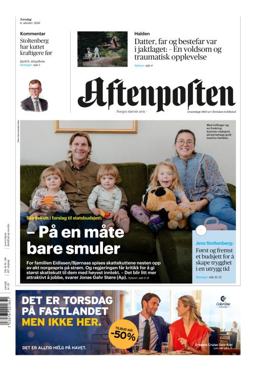 Aftenposten 8.10.2026
