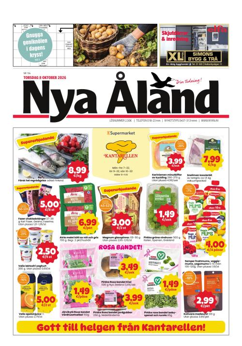 Nya Åland 8.10.2026
