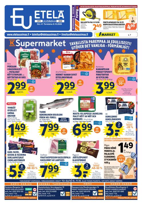 Etelä-Uusimaa 8.10.2026