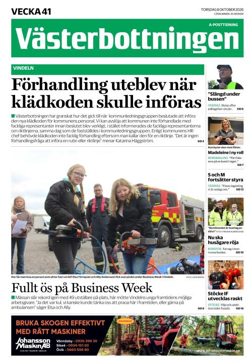 Västerbottningen 8.10.2026