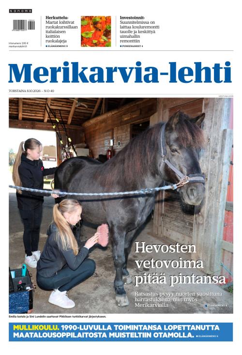 Merikarvia-lehti 8.10.2026