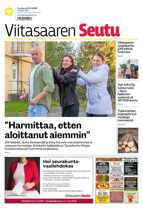 Viitasaaren Seutu 8.10.2026