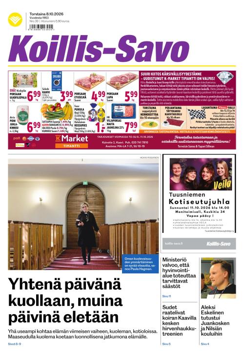 Koillis-Savo 8.10.2026
