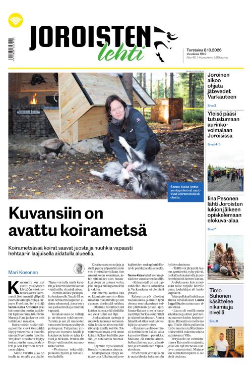 Joroisten Lehti 8.10.2026