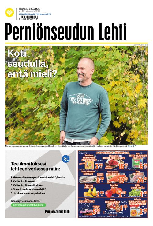 Perniönseudun Lehti 8.10.2026