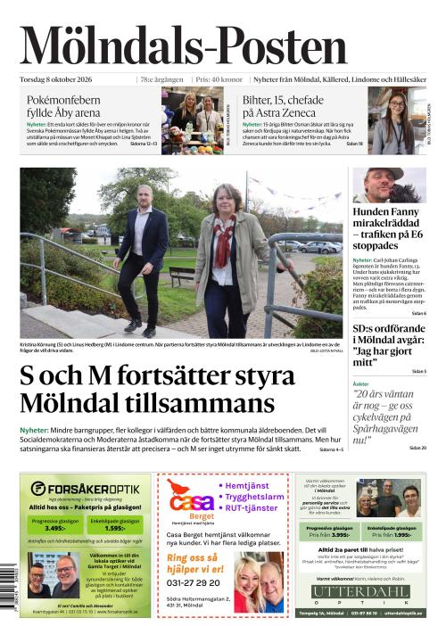 Mölndals-Posten 8.10.2026