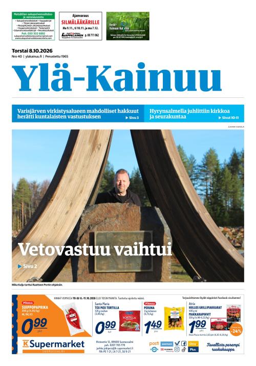 Ylä-Kainuu 8.10.2026