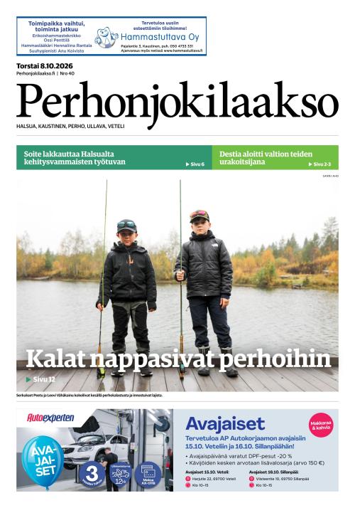 Perhonjokilaakso 8.10.2026