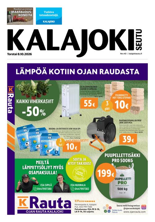 Kalajokiseutu 8.10.2026