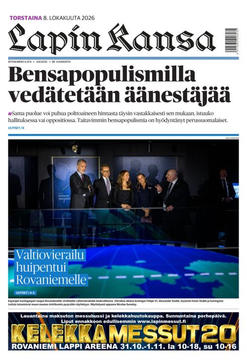 Lapin Kansa 8.10.2026