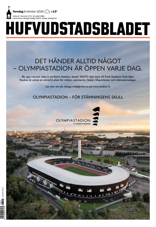 Hufvudstadsbladet 8.10.2026