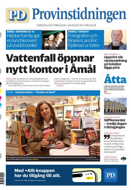 Provinstidningen Dalsland 8.10.2026