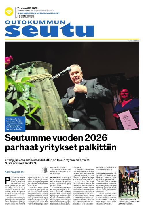Outokummun Seutu 8.10.2026