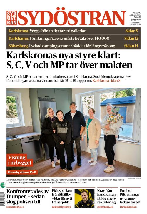 Sydöstran 8.10.2026