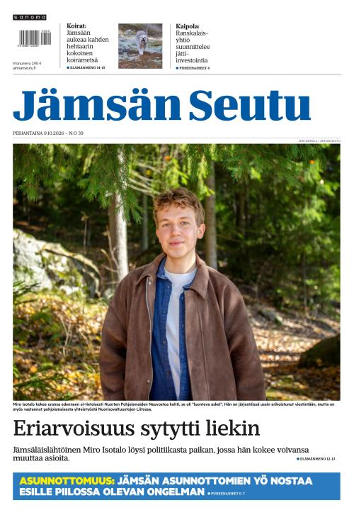 Jämsän Seutu ja Vekkari 9.10.2026