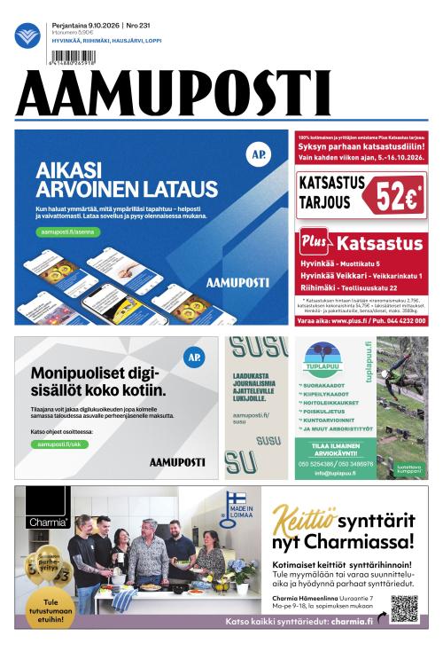 Aamuposti 9.10.2026