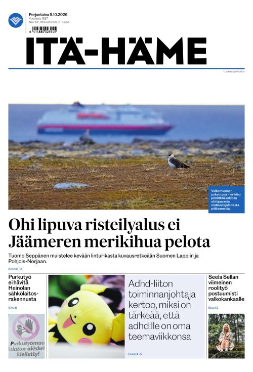 Itä-Häme 9.10.2026