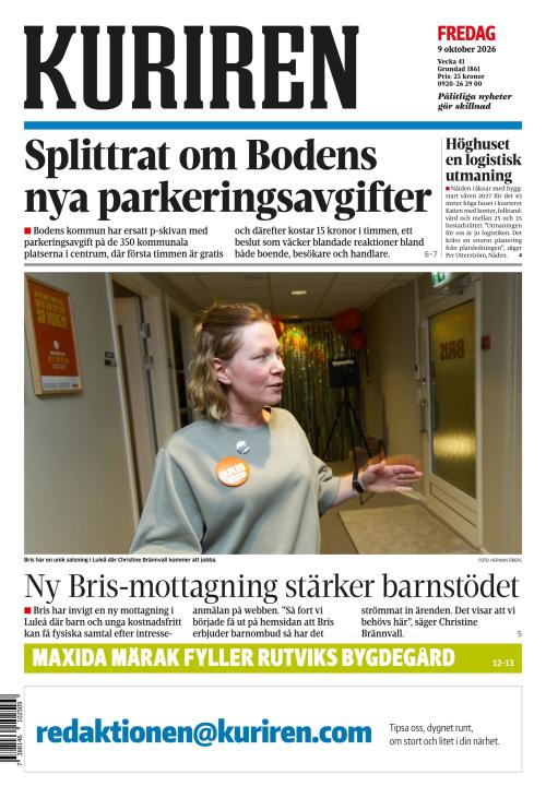 Norrbottens-kuriren 9.10.2026