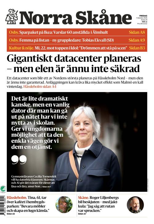 Norra Skåne 9.10.2026