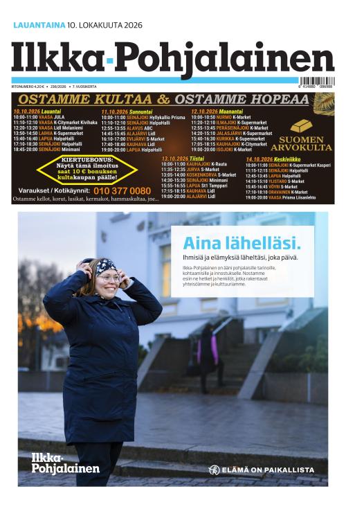 Ilkka-Pohjalainen 10.10.2026