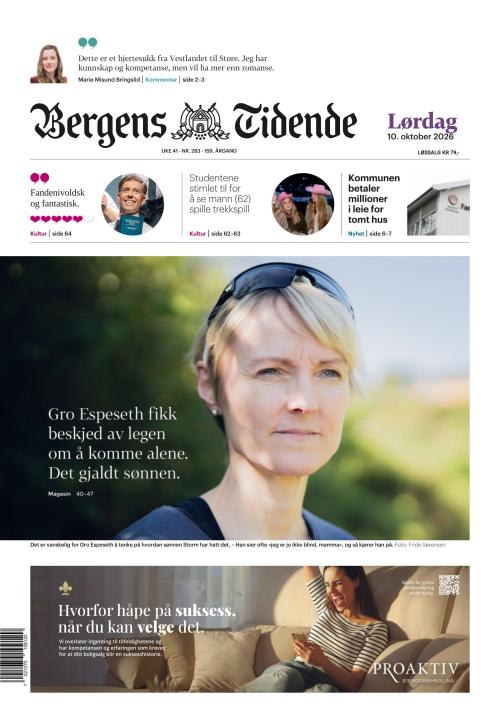 Bergens Tidende 10.10.2026